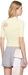 Sandy Liang Yellow Lillian T-Shirt