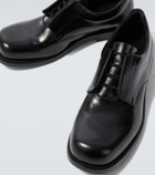Balenciaga Brushed leather Derby shoes