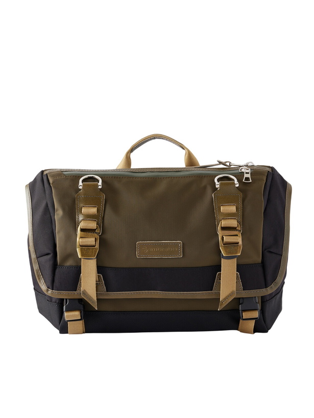 Photo: Master-Piece - Potential Leather-Trimmed Shell Messenger Bag