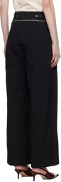 Kijun Black Orbit Wide Trousers