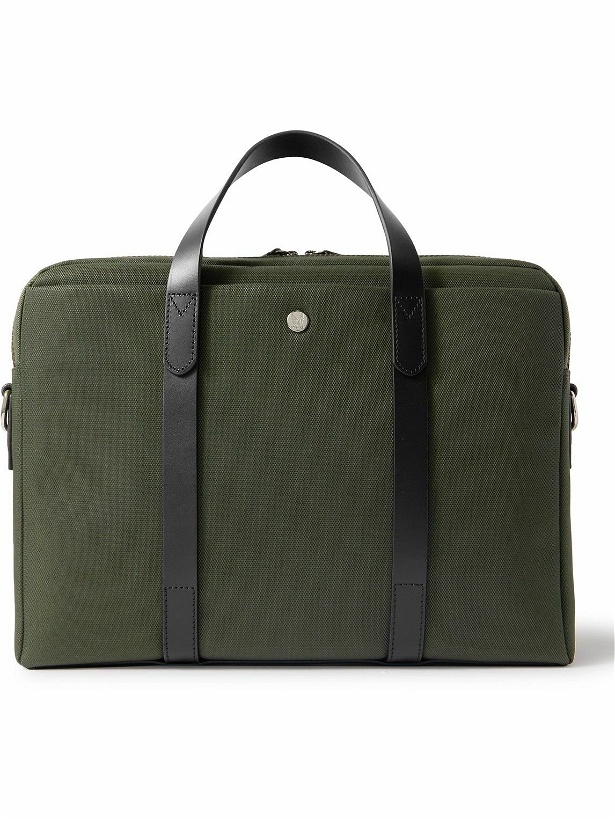 Photo: Mismo - M/S Endeavour Leather-Trimmed Nylon Briefcase