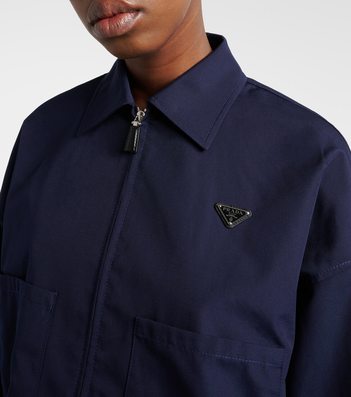 Prada Poplin blouson jacket