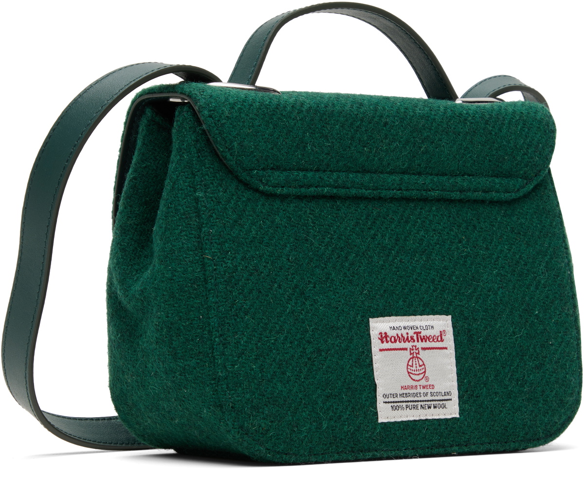 Vivienne Westwood Green Linda Medium Crossbody Bag