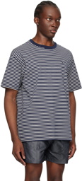 Saturdays NYC Navy Striped T-Shirt