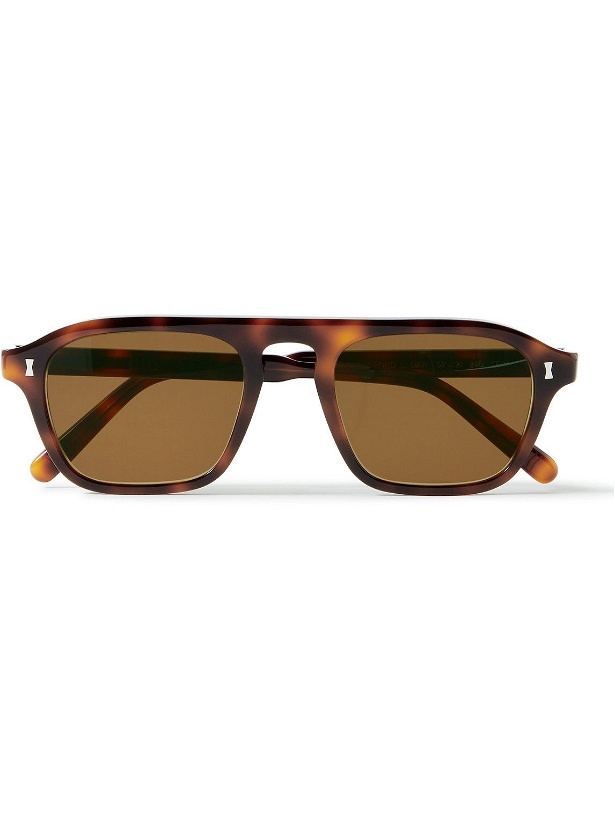 Photo: Cubitts - Hemingford Rectangular-Frame Tortoiseshell Acetate Sunglasses
