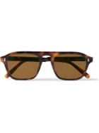 Cubitts - Hemingford Rectangular-Frame Tortoiseshell Acetate Sunglasses