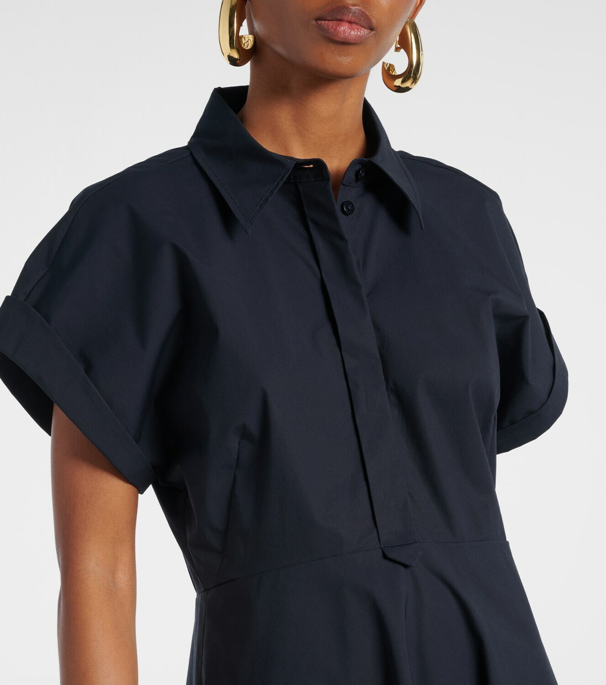 Dorothee Schumacher Poplin Power cotton-blend shirt dress