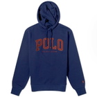Polo Ralph Lauren Men's Polo College Logo Hoodie in Cruise Navy