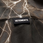 VETEMENTS Short Sleeve Lightning Shirt