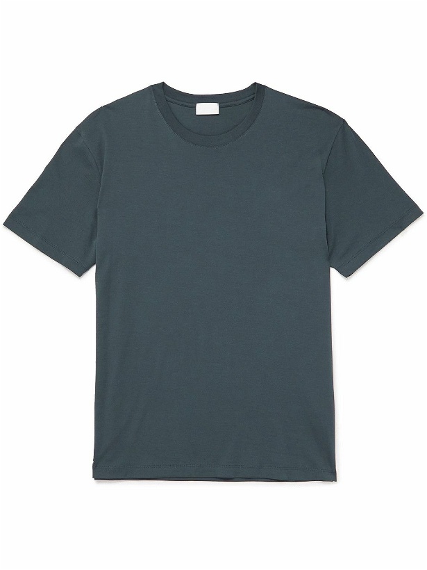 Photo: Handvaerk - Pima Cotton-Jersey T-Shirt - Gray