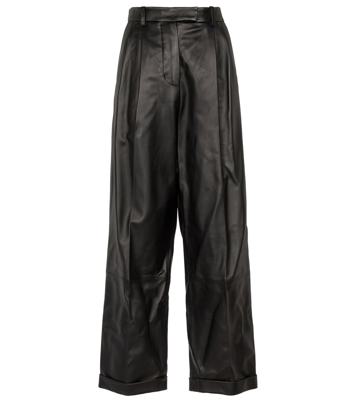 Marni - High-rise leather pants Marni