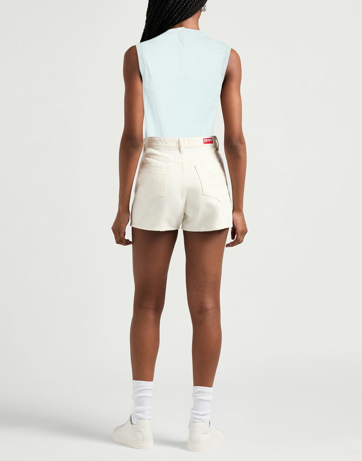 K-way Womens T-shirt Sky in Blue