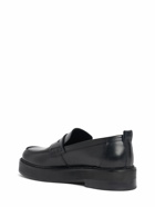 AMI PARIS Anatomical Toe Leather Loafers