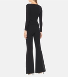 Safiyaa Halluana high-rise flared pants