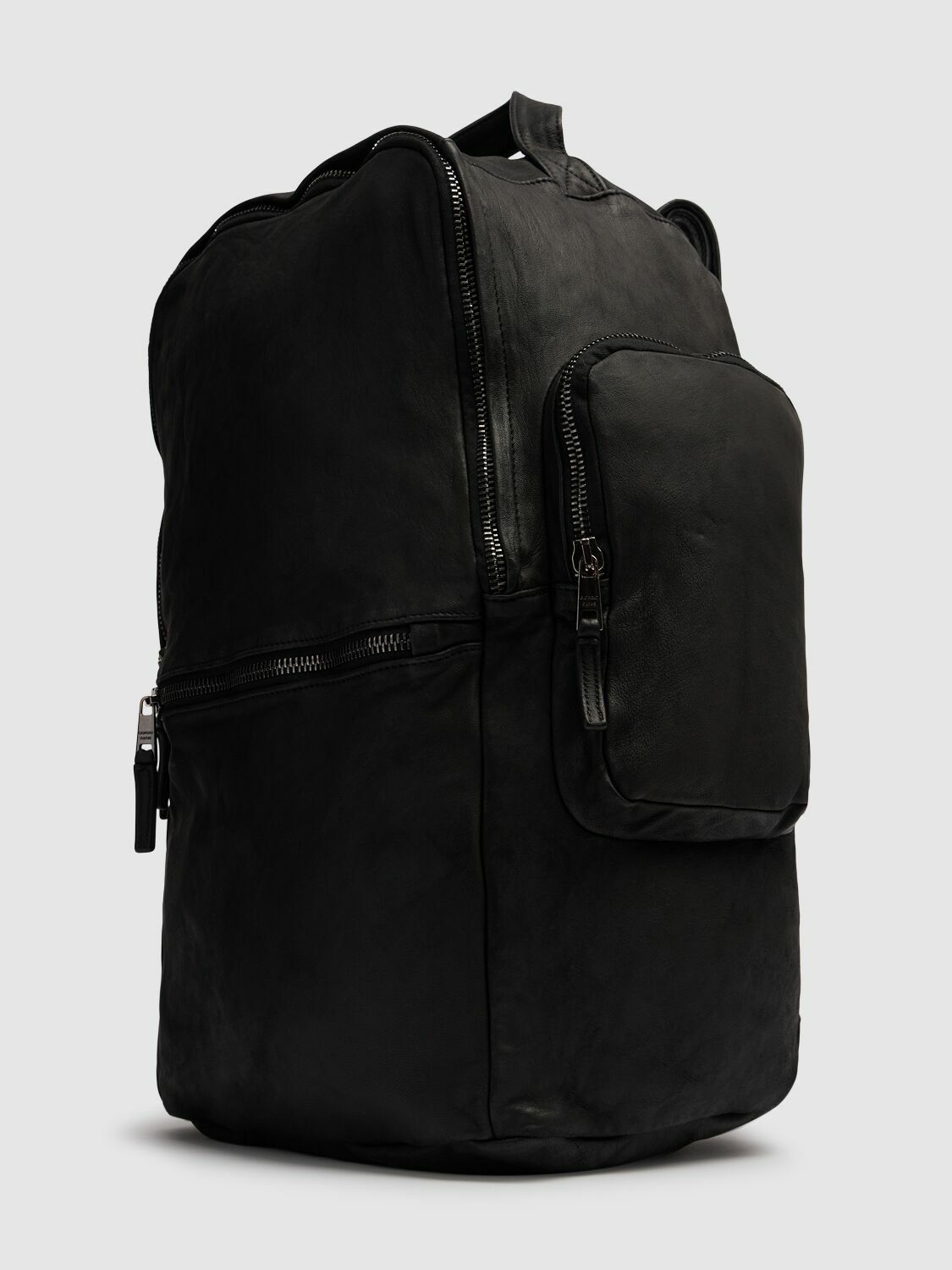GIORGIO BRATO Brushed Leather Weekend Backpack Giorgio Brato