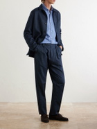 Massimo Alba - Genova Cotton-Chambray Shirt - Blue
