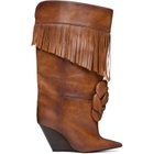 ABRA Brown Rose Tall Boots