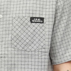 Flowers Men's Figment Check Short Sleeve Shirt in Blue