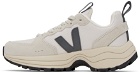VEJA White & Gray Venturi Sneakers