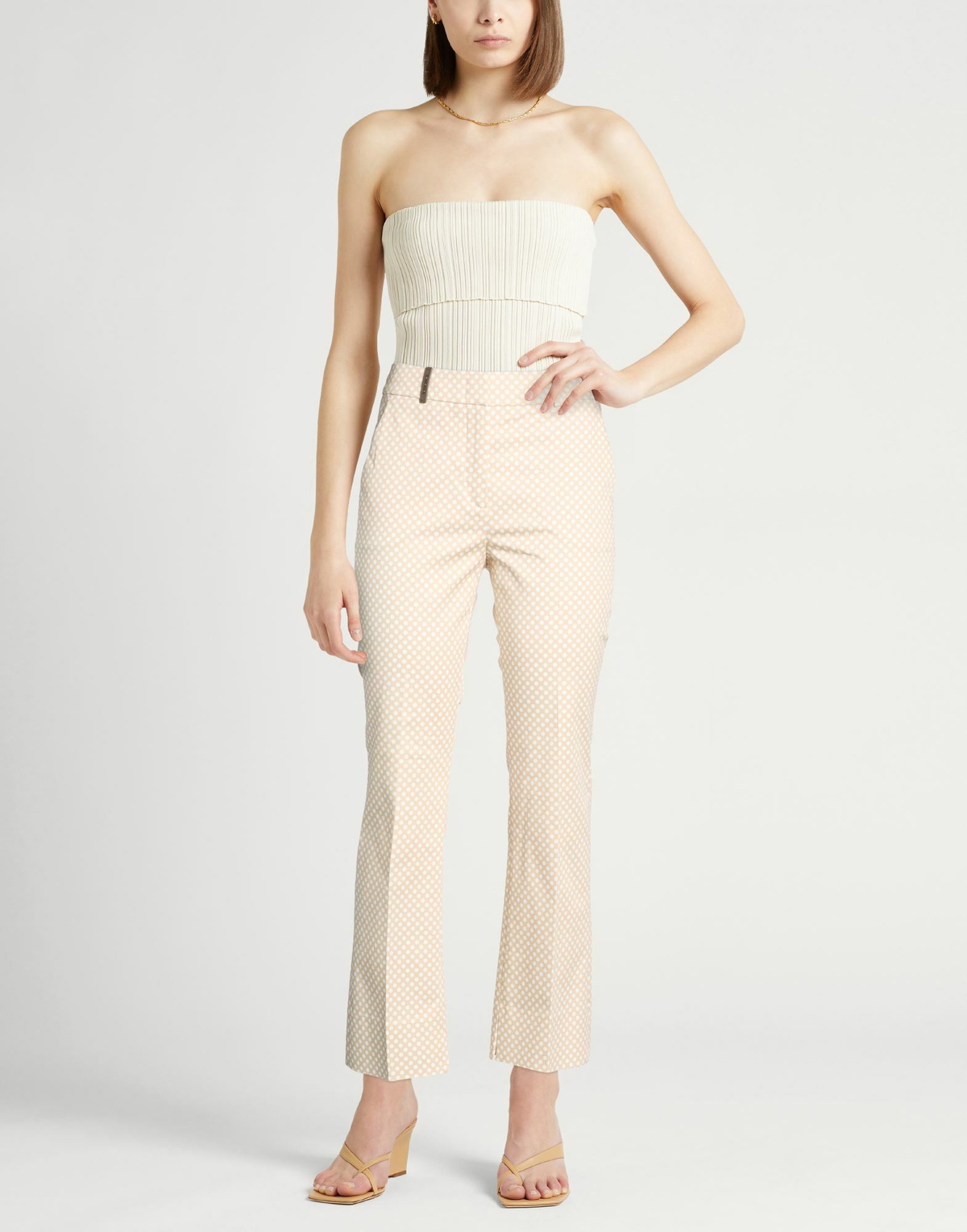 Peserico Womens Pants in White