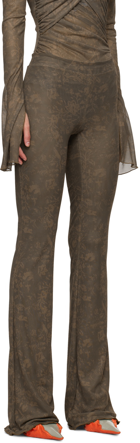 Jade Cropper Khaki Reversible Trousers
