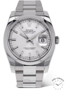 ROLEX - Pre-Owned 2013 Datejust Automatic 36mm Oystersteel Watch, Ref. No. 116200