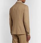 Barena - Tan Borgo Unstructured Woven Suit Jacket - Brown