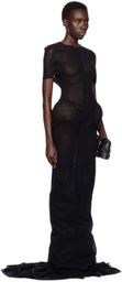 Jean Paul Gaultier Black Shayne Oliver Edition Maxi Dress