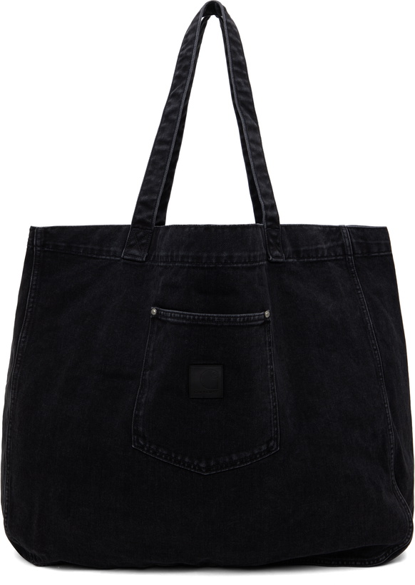 Photo: Carhartt Work In Progress Black Rivet Tote