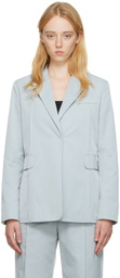 THIRD FORM Blue Line Through Blazer