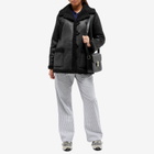 A.P.C. Women's Clara Shearling Jacket in Black