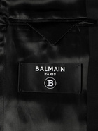 Balmain - Slim-Fit Wool-Twill Blazer - Black