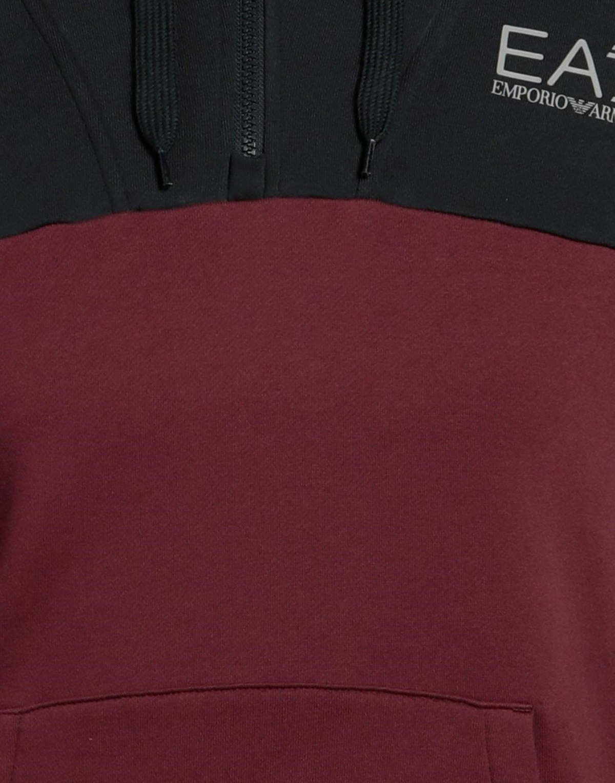 Ea7 Mens Sweatshirt Burgundy