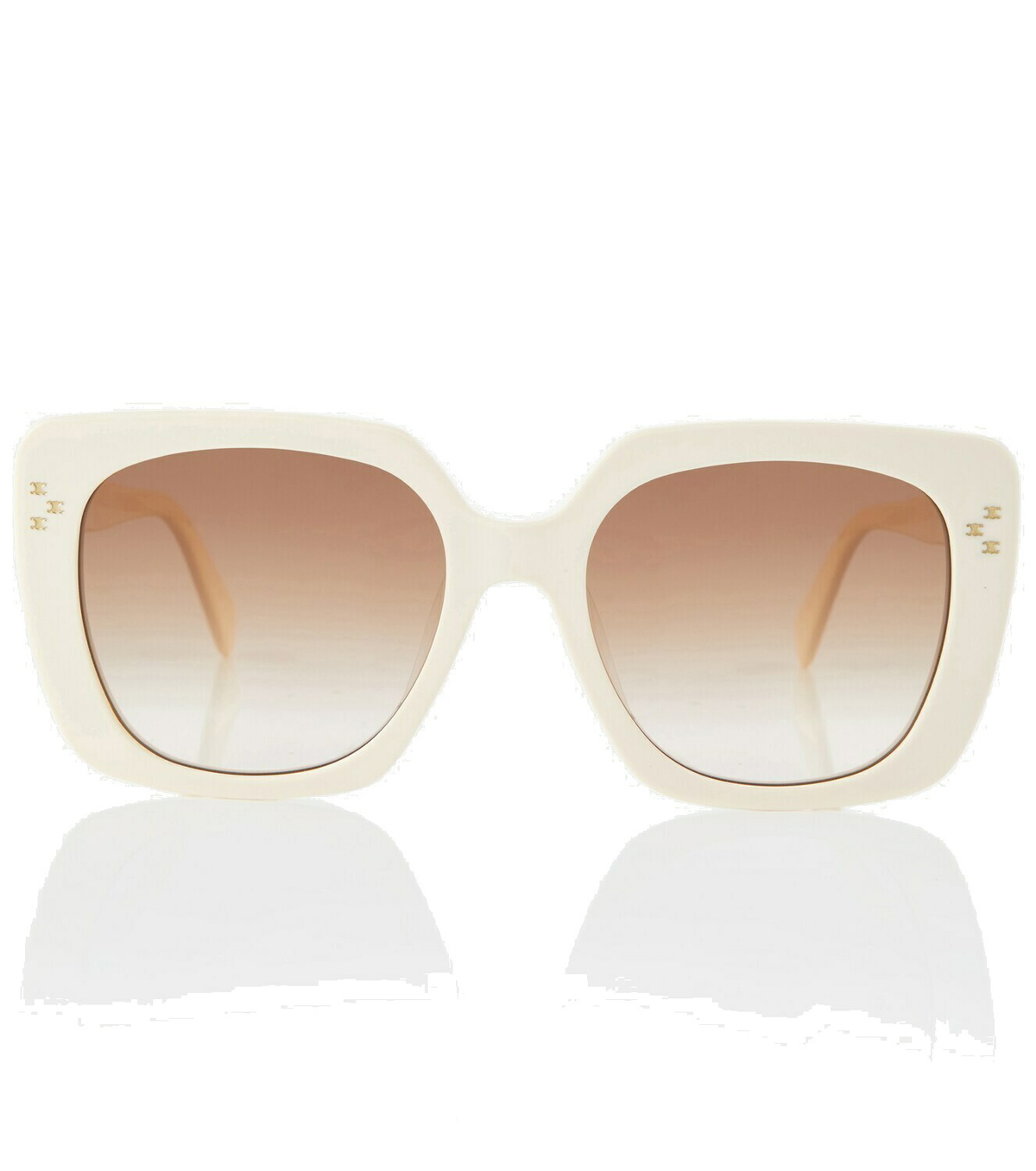 【送料&関税込】Celine Thick Square Sunglasses Square sunglasses in black - Celine Eyewear | Mytheresa