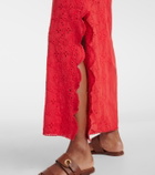 Melissa Odabash Talitha broderie anglaise cotton kaftan