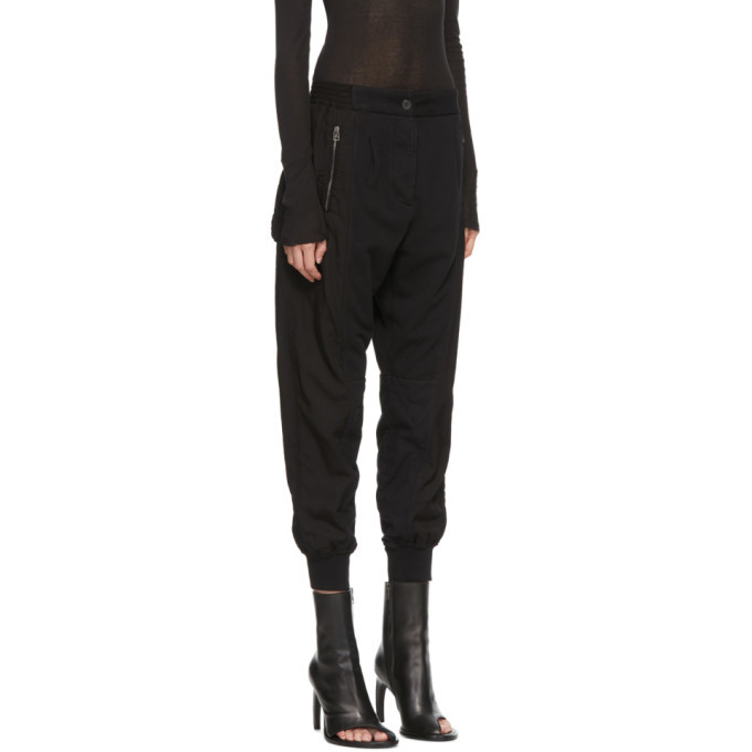 Haider Ackermann Black Perth Lounge Pants