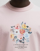 Barbour X Noah Floral T-Shirt Blue Mens Shortsleefe