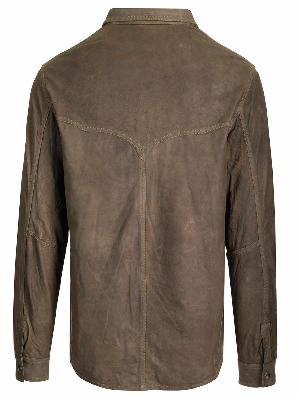Giorgio Brato Lambskin Overshirt
