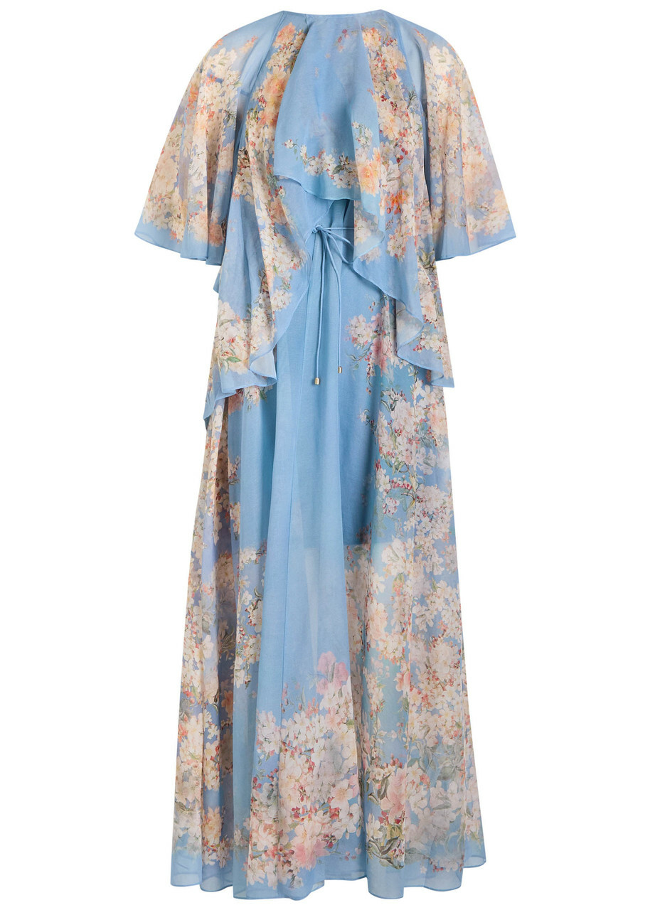 ワンピース ZIMMERMANN 'Maxine Plunge Maxi' dress Multicolor Zimmermann Maxine plunge maxi dress | The Fashion Square