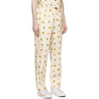 Clot Off-White All Over Print Pajama Lounge Pants