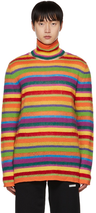 Photo: Marni Multicolor Striped Sweater