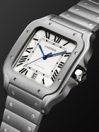 Cartier - Santos de Cartier Large Automatic 47.5mm Titanium and Alligator Watch, Ref. No. CRWSSA0089