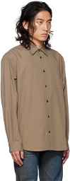 John Elliott Khaki Cloak Shirt