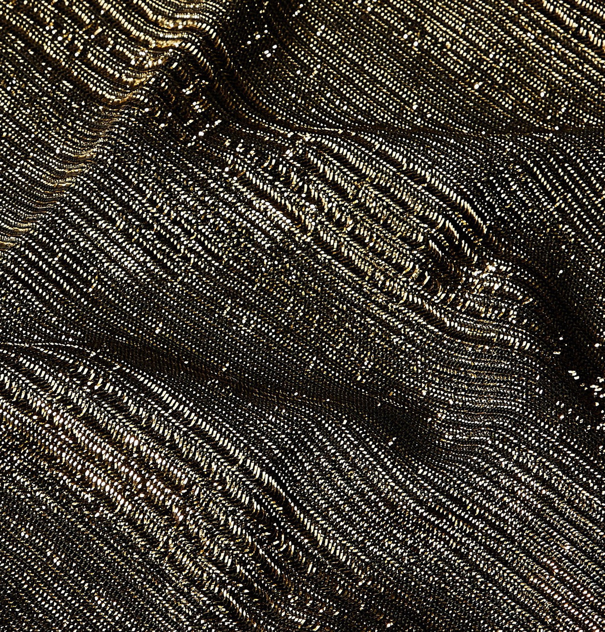 SAINT LAURENT - Metallic Jersey Tank Top - Gold Saint Laurent