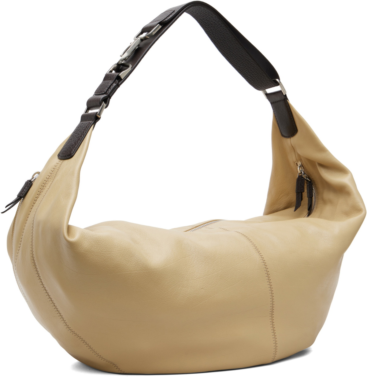 LEMAIRE Beige Quiver Clip Bag
