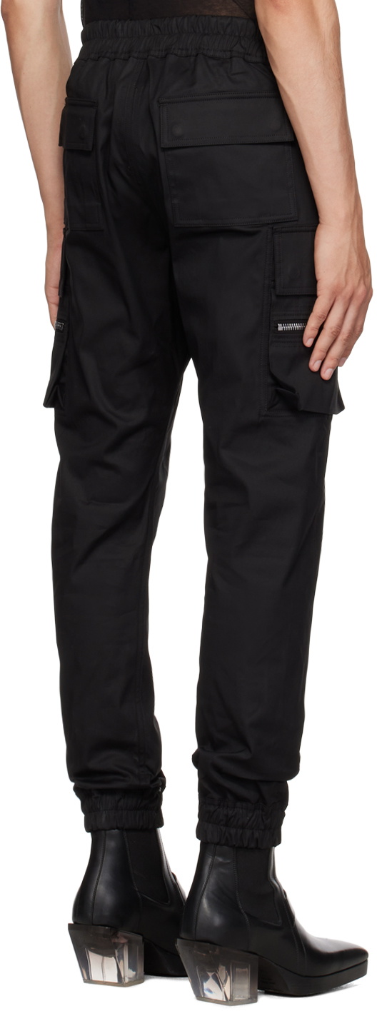 Rick Owens Black Mastodon Cargo Pants Rick Owens