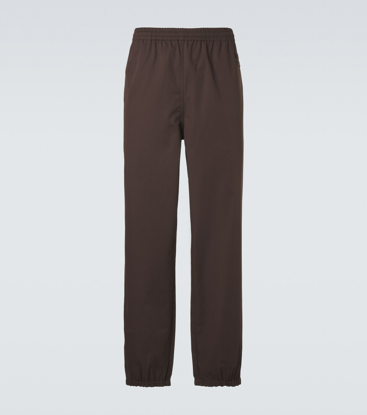 Miu Miu Cotton twill tapered pants