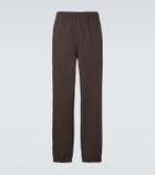 Miu Miu Cotton twill tapered pants