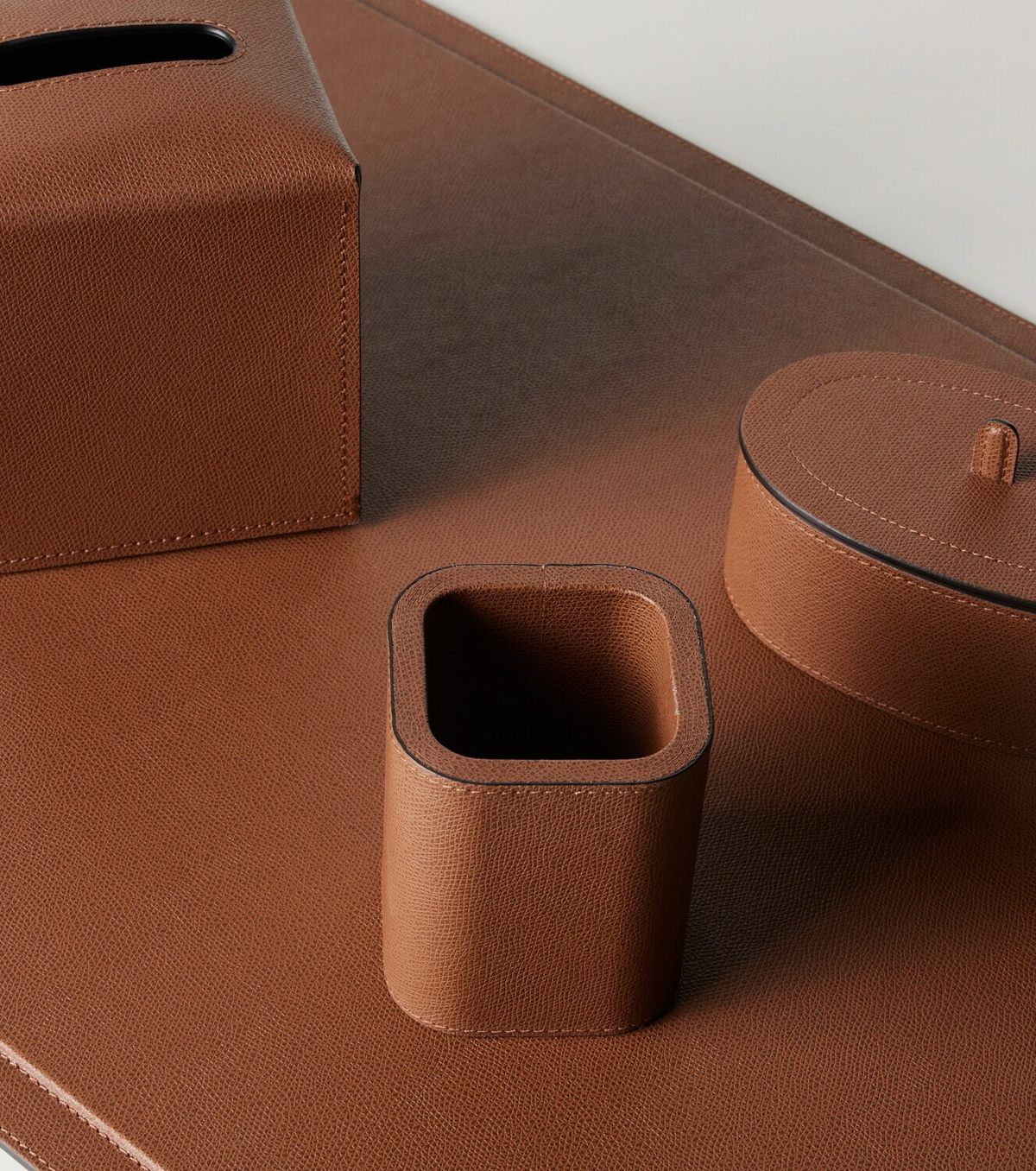 Giobagnara Polo leather pen pot