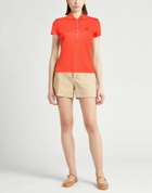 Peuterey Womens Polo shirt in Tomato red